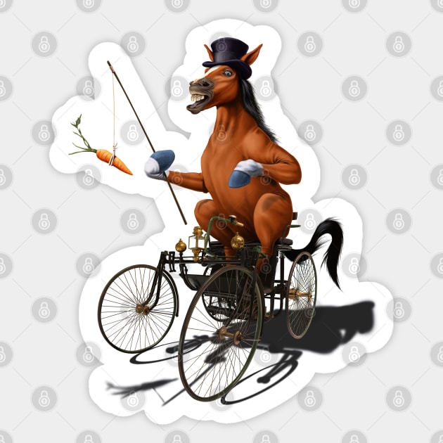 Horse Power Sticker by RobArt